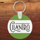CILANTRO SPICES WORD COOKING TASTY SLEUTELHANGER (Voorkant)