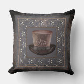 Cilinder pet Steampunk "Mr." Sierkussen (Voorkant)