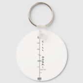 Cill Mobhi - Ogham Sleutelhanger (Voorkant)