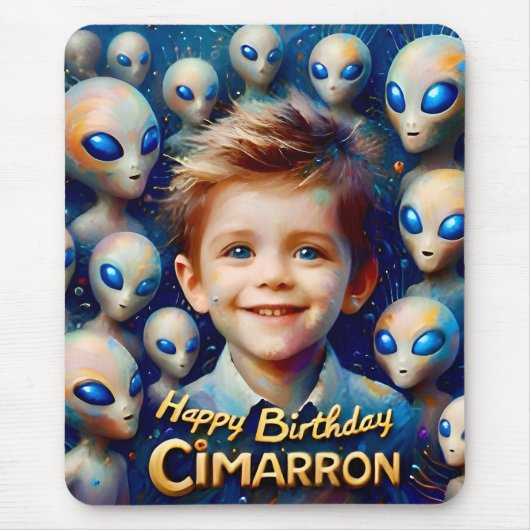 CIMARRON ~ Buitenaardse wezens ~ Mousepad Muismat (Voorkant)
