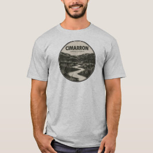Cimarron National Grassland Kansas Stroom T-shirt