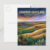 Cimarron National Grassland VS Briefkaart (Voorkant / Achterkant)