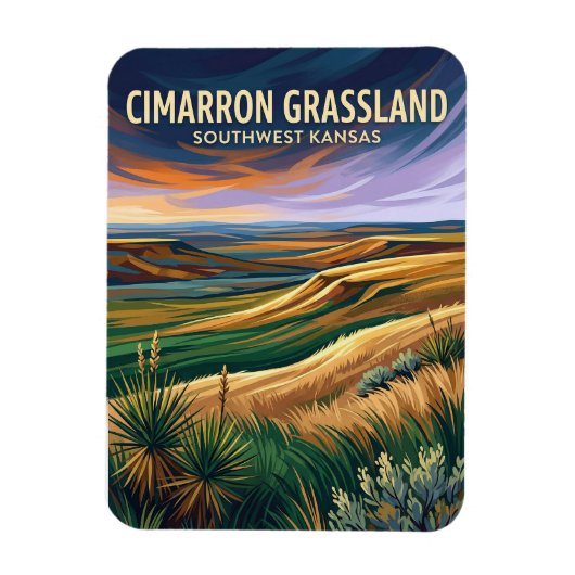 Cimarron National Grassland VS Magneet (Verticaal)