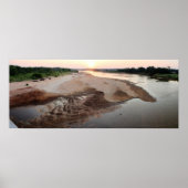 Cimarron River Sunset, juni 2012 - I Poster (Voorkant)