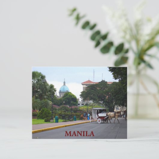 CIMG6122, MANILA BRIEFKAART (Staand voorkant)