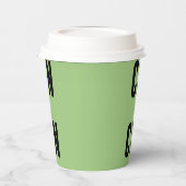 Cin Cin Typography Papieren Bekers (Links)