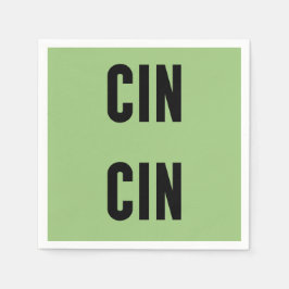 Cin Cin Typography Servet