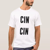 Cin Cin Typography T-shirt (Voorkant)