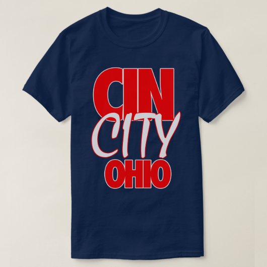 Cin City Ohio 2 T-shirt (Design voorkant)