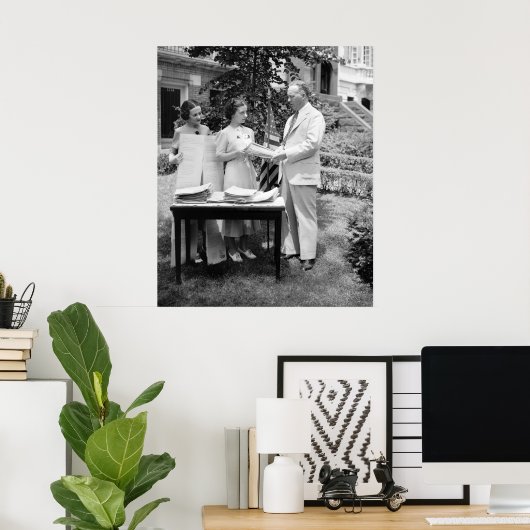 Cinci-Kinderen: 1937 Poster (Thuiskantoor)