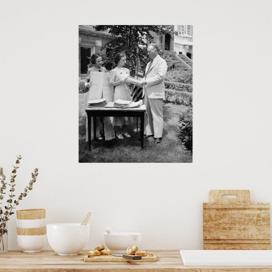 Cinci-Kinderen: 1937 Poster (Keuken)