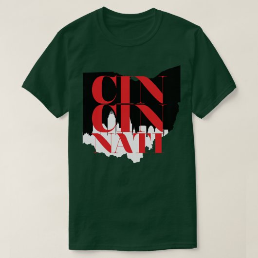 Cincinnati 15 t-shirt (Design voorkant)