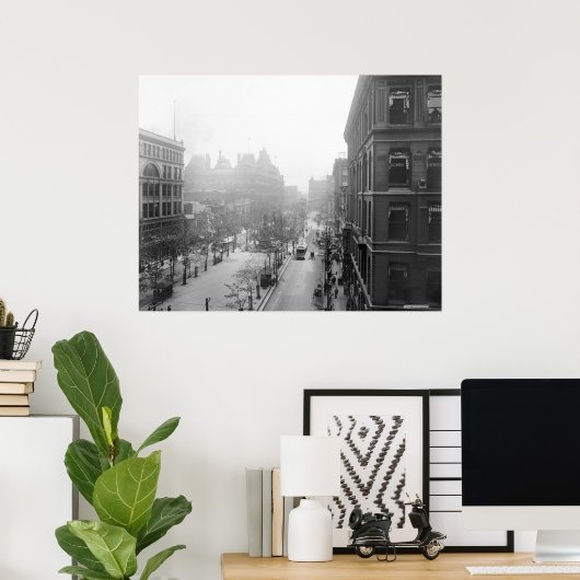 Cincinnati, 1900 poster (Thuiskantoor)