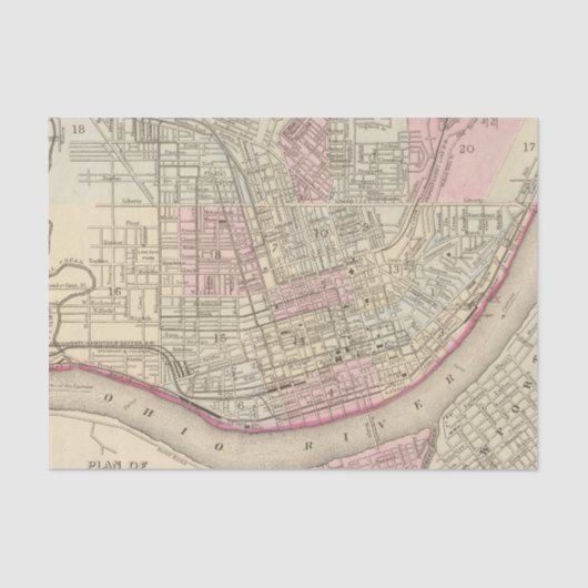 Cincinnati 2 tissuepapier (Voorkant)