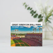CINCINNATI BALL PARK STADIUM BRIEFKAARTEN (Staand voorkant)