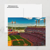 CINCINNATI BALL PARK STADIUM BRIEFKAARTEN (Voorkant / Achterkant)