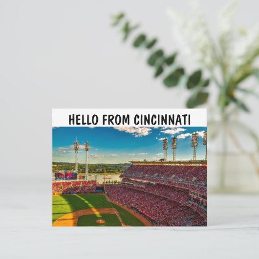 CINCINNATI BALL PARK STADIUM BRIEFKAARTEN (Staand voorkant)