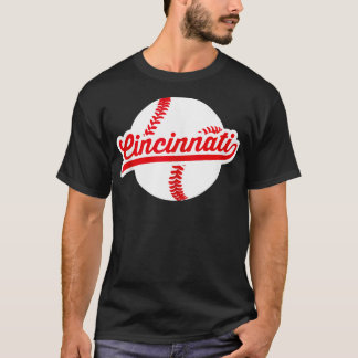 Cincinnati Baseball Ohio Pride Love City R T-shirt