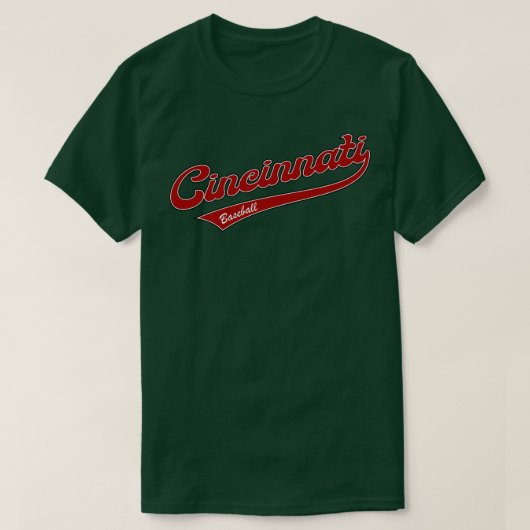 Cincinnati Baseball T-shirt (Design voorkant)