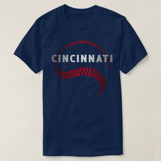 Cincinnati Baseball T-shirt (Design voorkant)