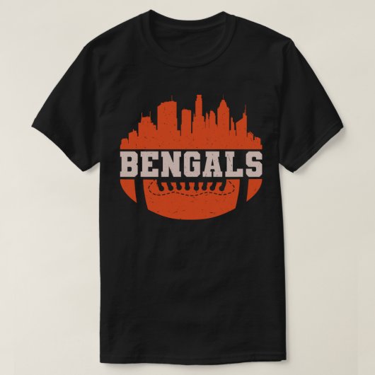 Cincinnati Bengalen Super Bowl T-shirt (Design voorkant)