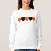 Cincinnati Bengals Heart Football Trui (Voorkant)