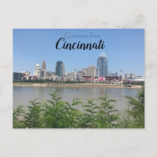 Cincinnati Briefkaart (Voorkant)