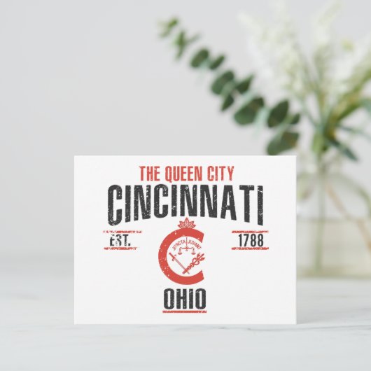 Cincinnati Briefkaart (Staand voorkant)