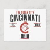 Cincinnati Briefkaart (Voorkant)