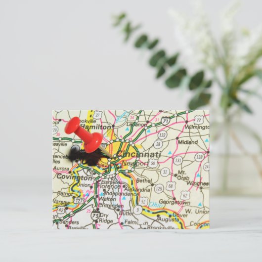 Cincinnati Briefkaart (Staand voorkant)