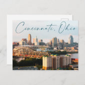 Cincinnati Briefkaart (Voorkant / Achterkant)