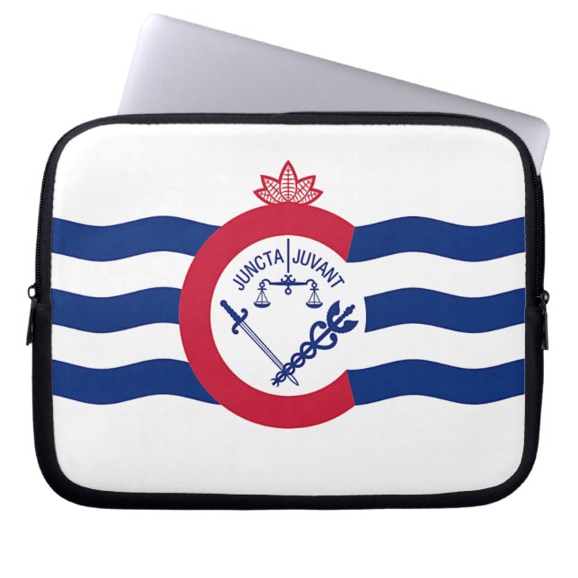 Cincinnati City-laptophoes Laptop Sleeve (Voorkant)