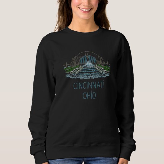 Cincinnati City Ohio souvenir  for men women  5 Trui (Voorkant)