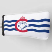 Cincinnati City vlag Golfheadcover (Voorkant)