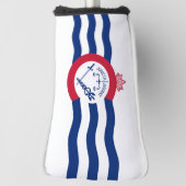 Cincinnati City vlag Golfheadcover (Draai 90)