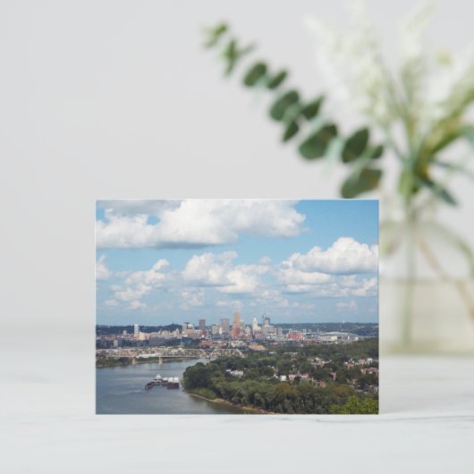 Cincinnati Cityscape Briefkaart (Staand voorkant)