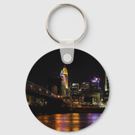 Cincinnati Cityscape Sleutelhanger