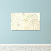 Cincinnati, Covington, Newport Canvas Afdruk (Insitu (Houten vloer))