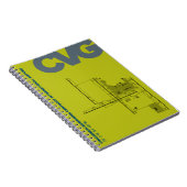 Cincinnati (CVG) Luchthavendiagram Notitieboek (Rechterzijde)