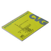 Cincinnati (CVG) Luchthavendiagram Notitieboek (Linkerzijde)