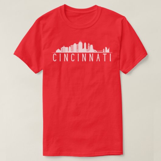 CINCINNATI D T-SHIRT (Design voorkant)