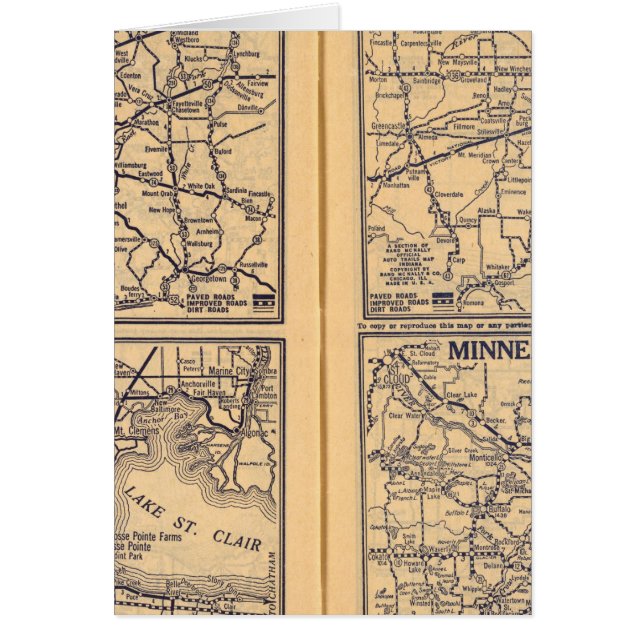 Cincinnati, Detroit, Indianapolis (Voorkant)