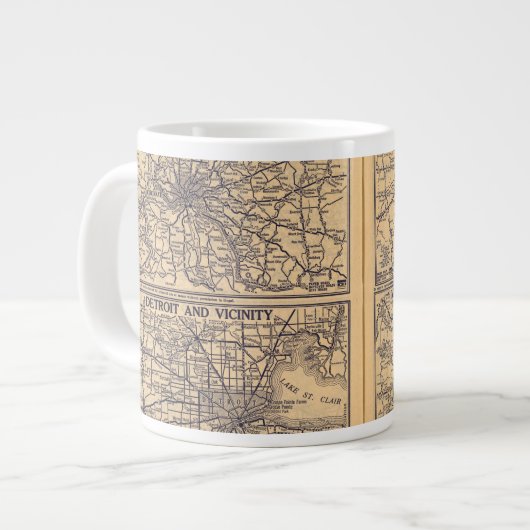 Cincinnati, Detroit, Indianapolis Grote Koffiekop (Links)