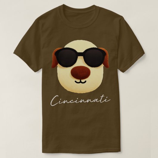Cincinnati Dog T-shirt (Design voorkant)
