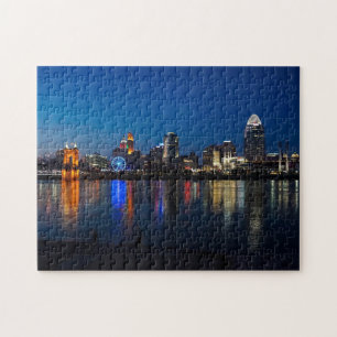Cincinnati door Night Legpuzzel