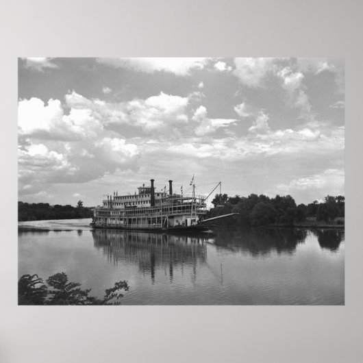 Cincinnati Excursion Steamer: 1942 Poster (Voorkant)