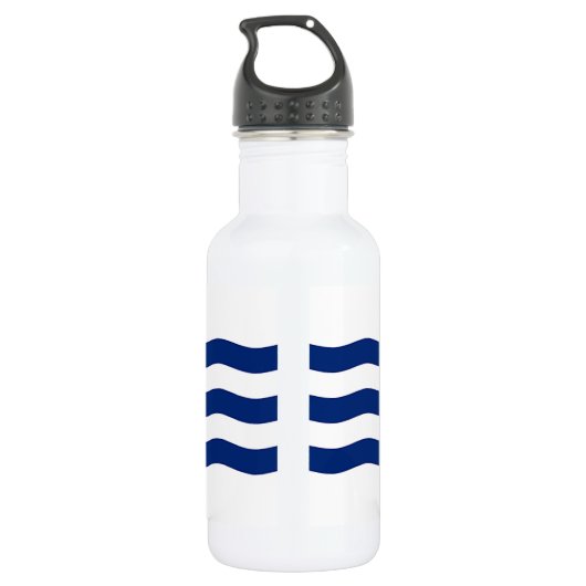 Cincinnati Flag Vrijheidsfles Waterfles (Achterkant)