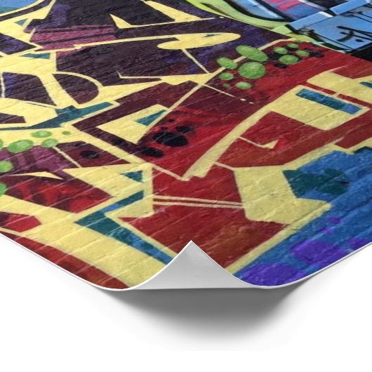 Cincinnati Graffiti Poster (Hoek)