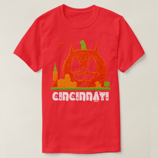 Cincinnati Halloween T-shirt (Design voorkant)