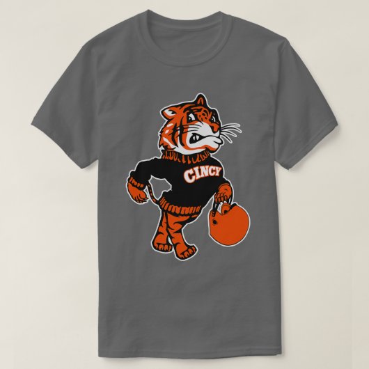 Cincinnati herdacht vechtmascotte 1 t-shirt (Design voorkant)